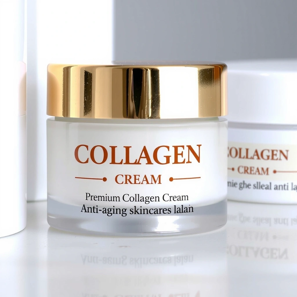 Collagen cream with anti-aging benefits
